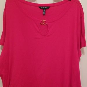 Shirt,w/ gold rings!